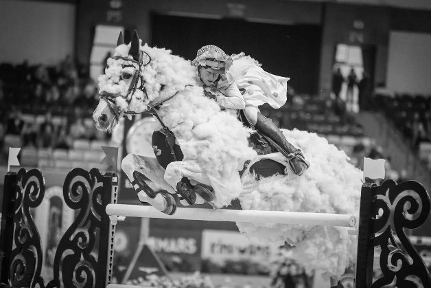 Photo by Hannah Jones Photography MARS Barn Night moves to Friday and includes some of the world’s best show jumpers in Halloween costumes racing to win the Accumulator class.