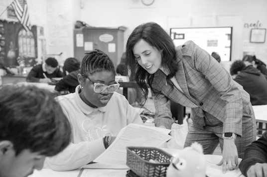 Photo credit Prince George’s County Public Schools “When an educator believes in [students] and helps, most importantly, to build their sense of academic identity as a student, that’s where change begins to happen,” said PGCPS 2026–27 Teacher of the Year Clara Allsup.